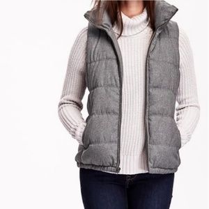 Gray Old Navy Vest